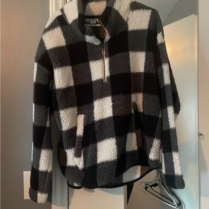 Flannel sweater
